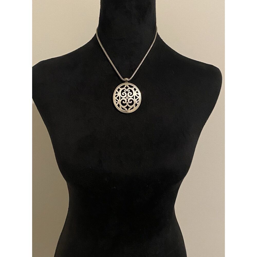 Brighton Contempo Medallion Charm Necklace